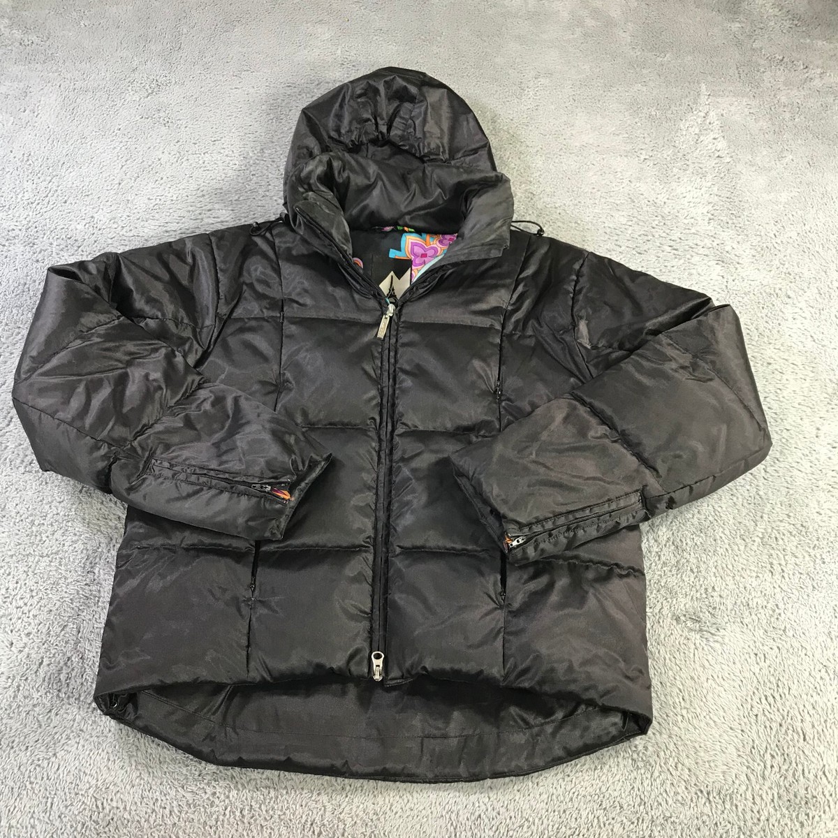 Skea Jacket Womens 12 Ski Coat Hooded Down Quilted Snowboarding