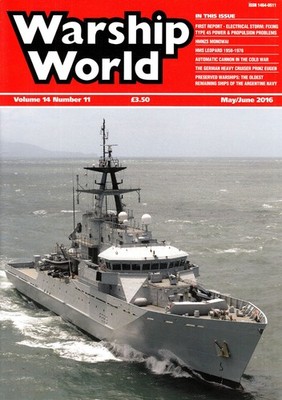 2ww1603/ Warship World   Volume 14 Number 11   Mai/Jun. 2016 - TOPP HEFT