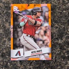 Topps 2024 Big League Ketel Marte Electric Orange Foil #45 Diamondbacks MLB
