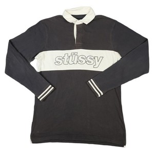 トップス 00s Stussy rugger shirt guruguru Stussy Rugby | eBay