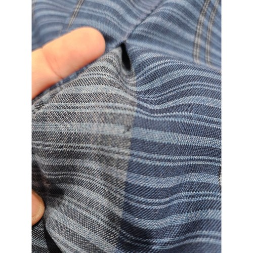 Vintage Pendleton Pleated 100% Virgin Wool Blue Skirt Size 16 Knee Length Plaid - Picture 8 of 10