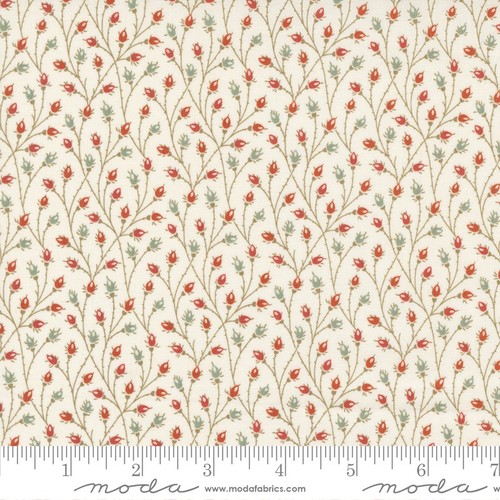 Rendezvous, Blush/Mist Bundle of 7 Different 1/2-Yard Prints, Total 3.5 Yards. - Picture 5 of 8