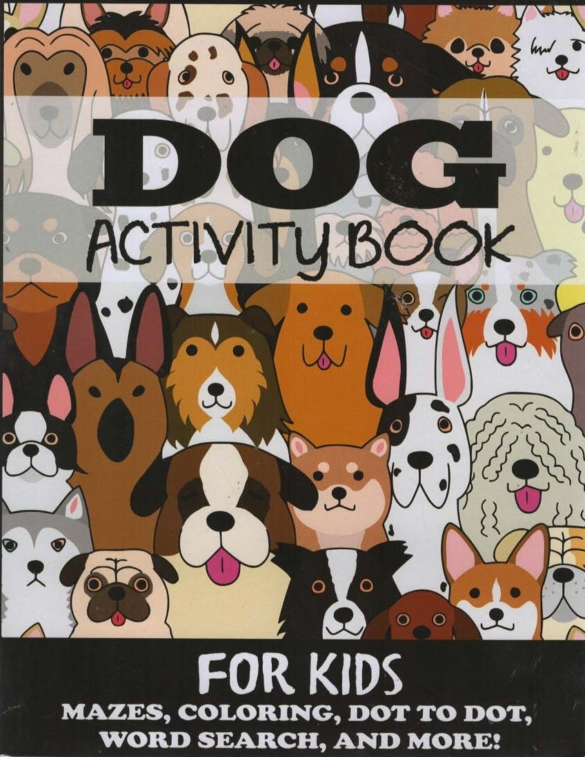 Dog Activity Book for Kids: Mazes, Coloring, Do... - Blue Wave Press - Very G...