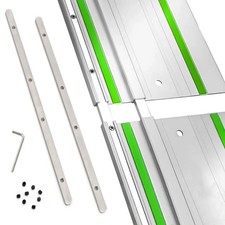 Set Connettore Guida Seghetto Binario Tagliere Legno Guida Guida per Multipli