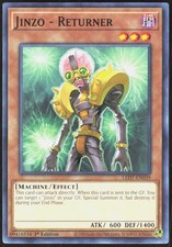 Jinzo - Returner SBC1-ENE03 Speed Duel: Streets of Battle City Yu-Gi-Oh NM