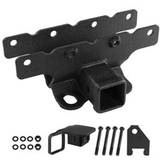 Wrangler 2 Inch Black Trailer Hitch Kit JL JLU