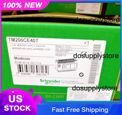 1PC- Schneider TM200CE40T Modicon Logic Controller, Transistor output 24VDC- NEW