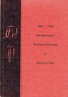 100 Jahre Burschenschaft Teutonia Germania Wingolf Marburg 1962 Liederheft