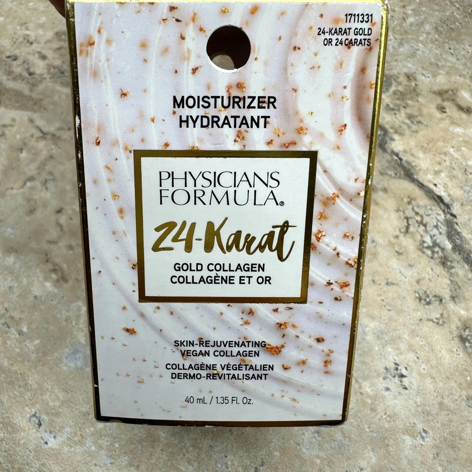 Hidratante hidratante de colágeno dorado de 24 quilates Physicians Formula 3 unidades 1,35 fl oz Foto 3 de 4