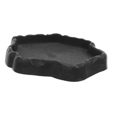 Reptile Food Dish Bowl Corner Water for Reptiles Bearded Dragon Feeding