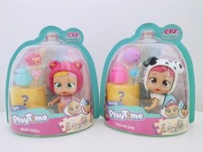 Cry Babies Play time Crawling Dotty, Baby doll Sam. 2 sets!
