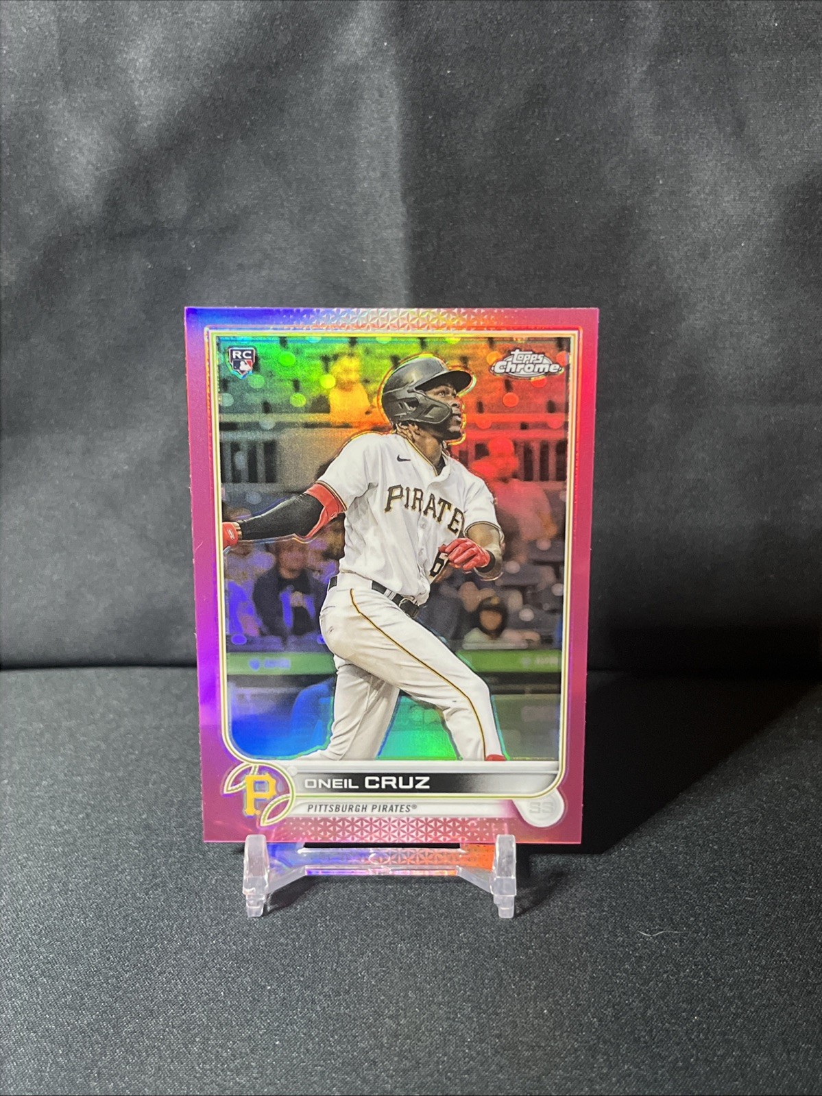 2022 Topps Chrome - Oneil Cruz #128 Pink Refractor (RC)