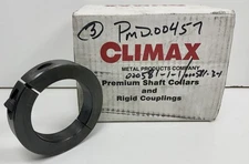 1pc CLIMAX Shaft Collar: Rigid Two Piece Coupling 2.375" Bore - M2C-70 - 70mm ID