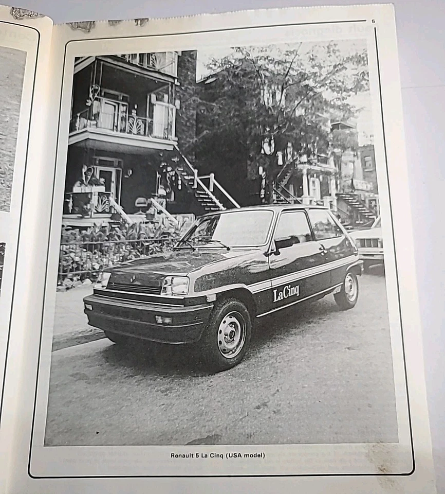 Coche RENAULT 5 le 1976 a 1983 todos los modelos 1,3 litros (79 pulgadas cúbicas) 1,4 litros (85... Foto 3 de 4