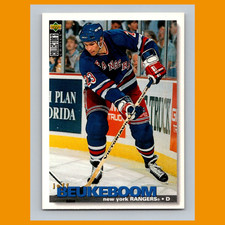 Jeff Beukeboom #317 1995-96 Collectors Choice New York Rangers Hockey Card NHL