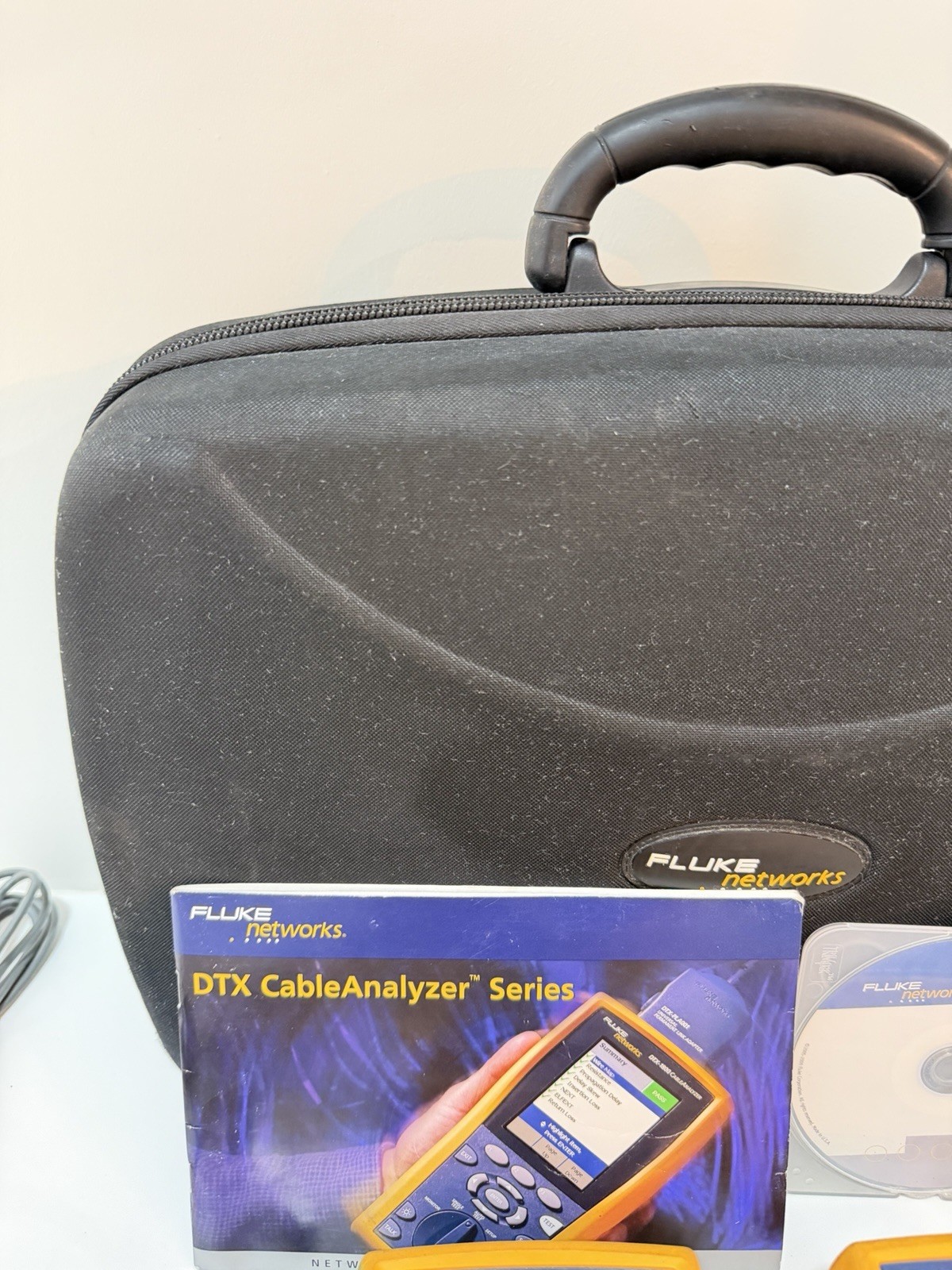 FLUKE NETWORKS DTX-1800 DTX CABLE ANALYZER KIT & PLA002  (TESTED) -FREE SHIPPING