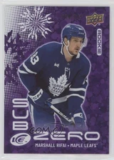 2024-25 Upper Deck Ice Sub Zero Rookies /699 Marshall Rifai #SZ-MR RC 03uh