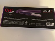 CHI Purple Ceramic Hair Straighteners Curling Irons for sale