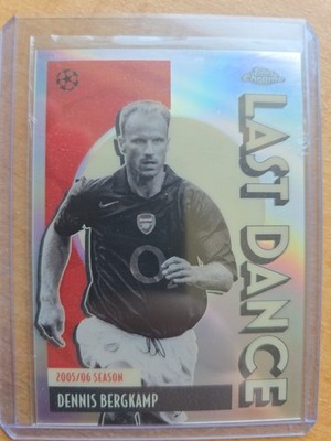 Topps Chrome UCC Dennis Bergkamp Last Dance FC Arsenal London