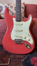 Fender American Vintage II 1961 Stratocaster Electric Guitar Fiesta Red