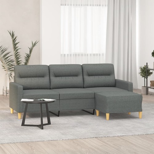 3-Sitzer-Sofa mit Fußhocker Liegesofa Polstersofa Relaxsofa Loungesofa TV Sofa - Bild 4 von 23