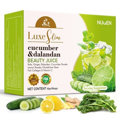 Cucumber＆Dalandan Beauty Juice,W/ Kale,Ginger,Dalandan,Cucumber Powder,Vitamin C