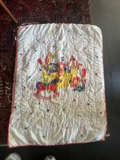 Vintage 1984 Dundee RARE Baby Parsons Design Collection Quilt Made In USA 41x31