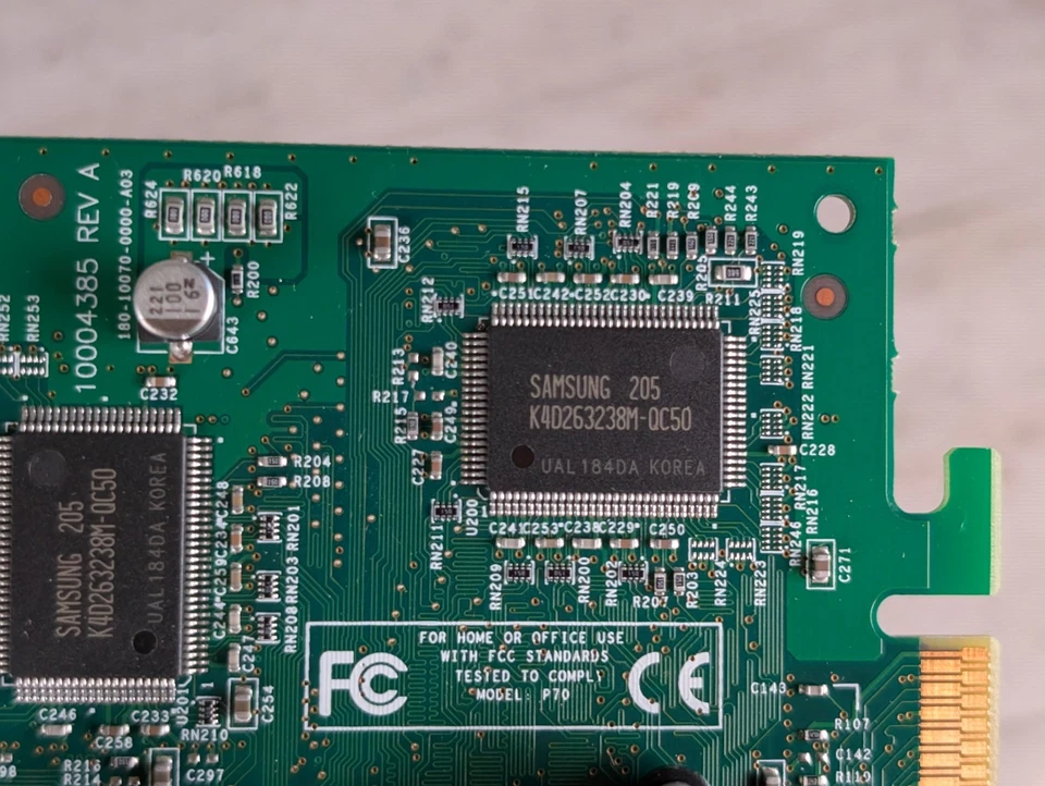 NVIDIA Quadro 2 MXR 32MB Video Graphics Card AGP Dual VGA 10004385 Rev A - Image 3 of 4