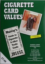 Cigarette Card Values 2011 by Murray Cards Paperback Book The Cheap Fast Free