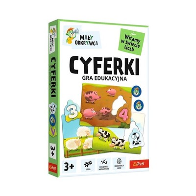 SPIEL - Kleiner Entdecker Zahlen Trefl 02810