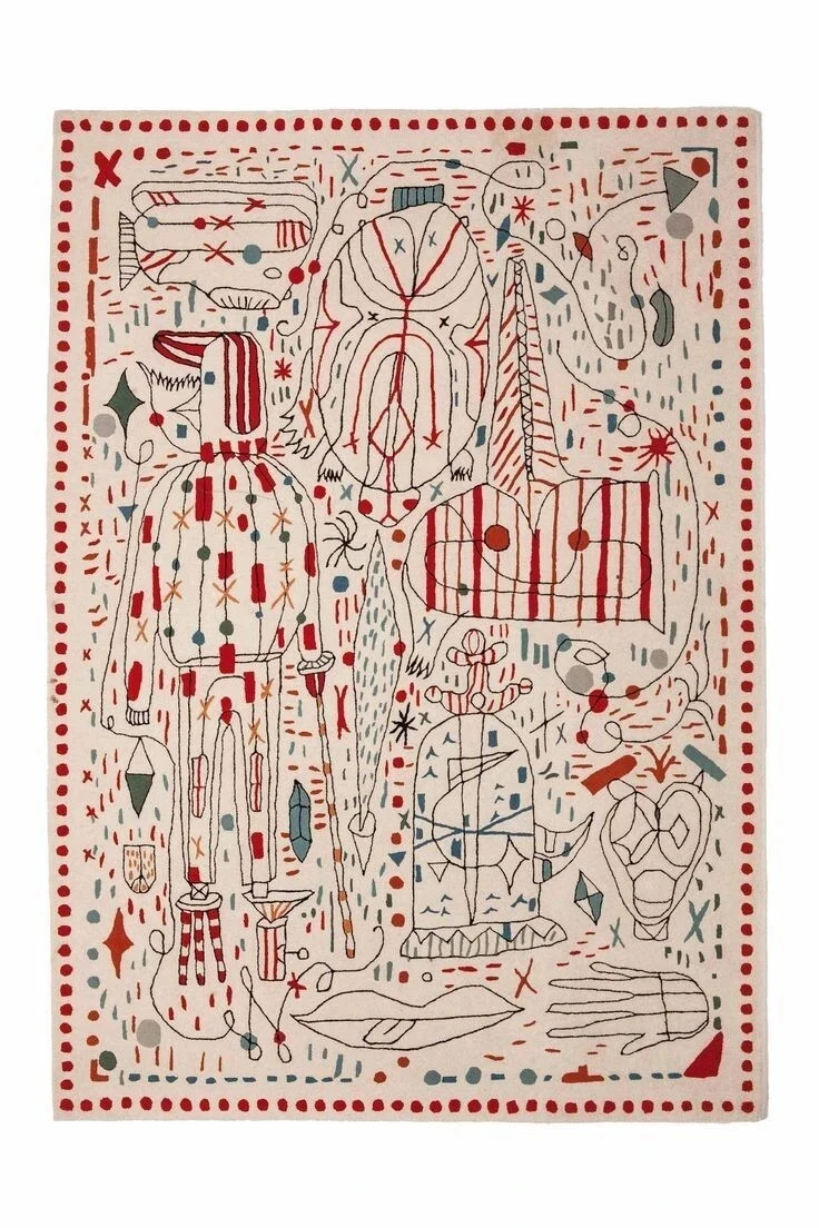 Handmade Design Premium Quality Hand Tufted 100 % Wool Area Rugs & Carpet Rug
Opens in a new window 
