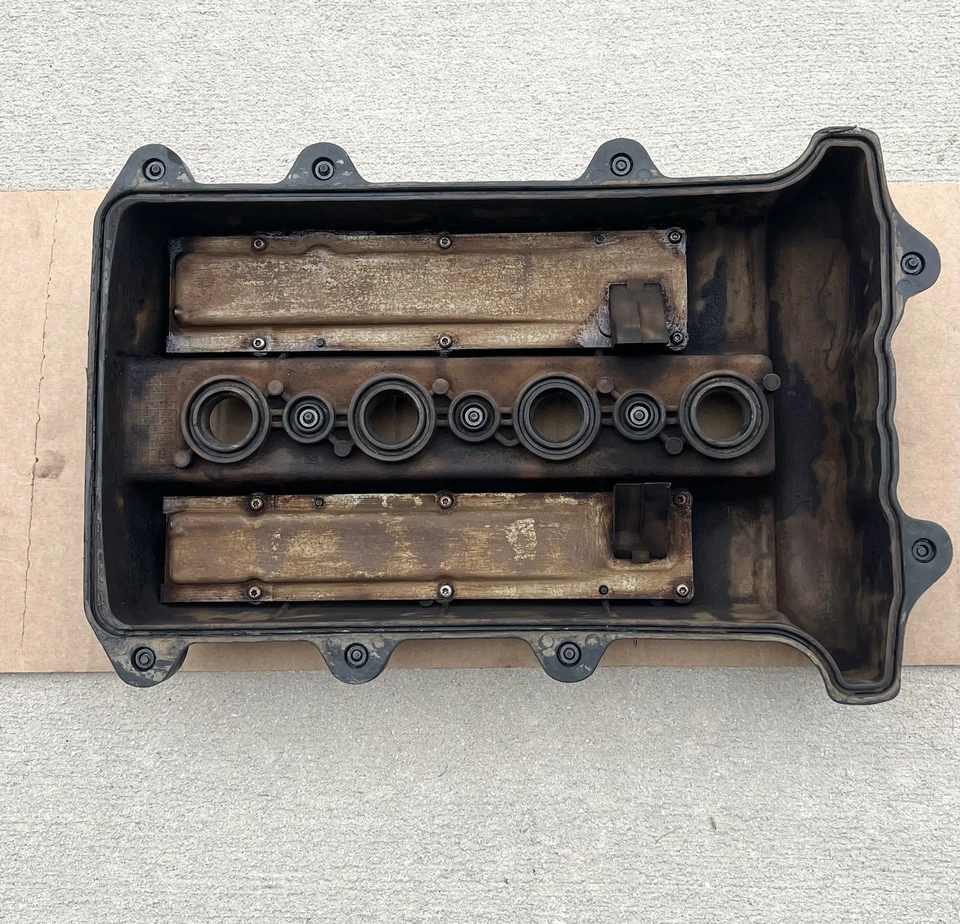 96-98 Saturn s Series Sl2 SC2 SW2 1.9 DOHC tampa de válvula plástico composto fabricante de equipamento original - Imagem 4 de 4