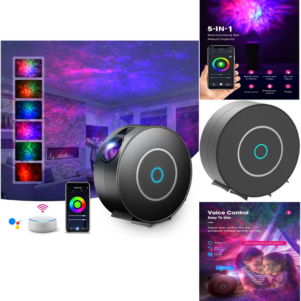 3D Galaxy Sternenprojektor Rg Dimming-image