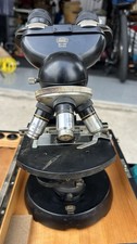 Zeiss Winkel Standard GF binoculaire microscope 4 objectifs étui vintage années 50