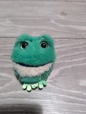 BNWT Ty Beanie Balls Gilly The Green Wide Mouth Frog 4" Sparkle Eyes New Tagged