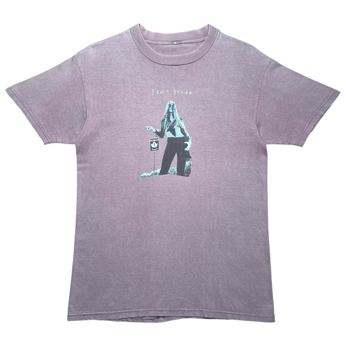 90s Sonic Youth Hitchhiker ヴィンテージ Tシャツ Vintage 1990s Sonic Youth Hitchhiker Kim Gordon Graphic Grunge