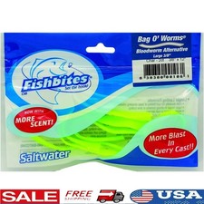 Scented Fishing Bait Plastic Lures Long Lasting Cast After Cast Catch More Fish