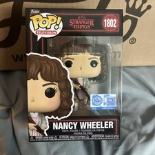 Funko Pop! Vinyl: Stranger Things - Nancy Wheeler Exclusive #1802 W/ Protector 
