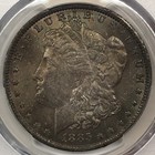 1885-P Morgan Silver Dollar PCGS MS-63  - *Tidy House Rainbow Toning* — photo 7