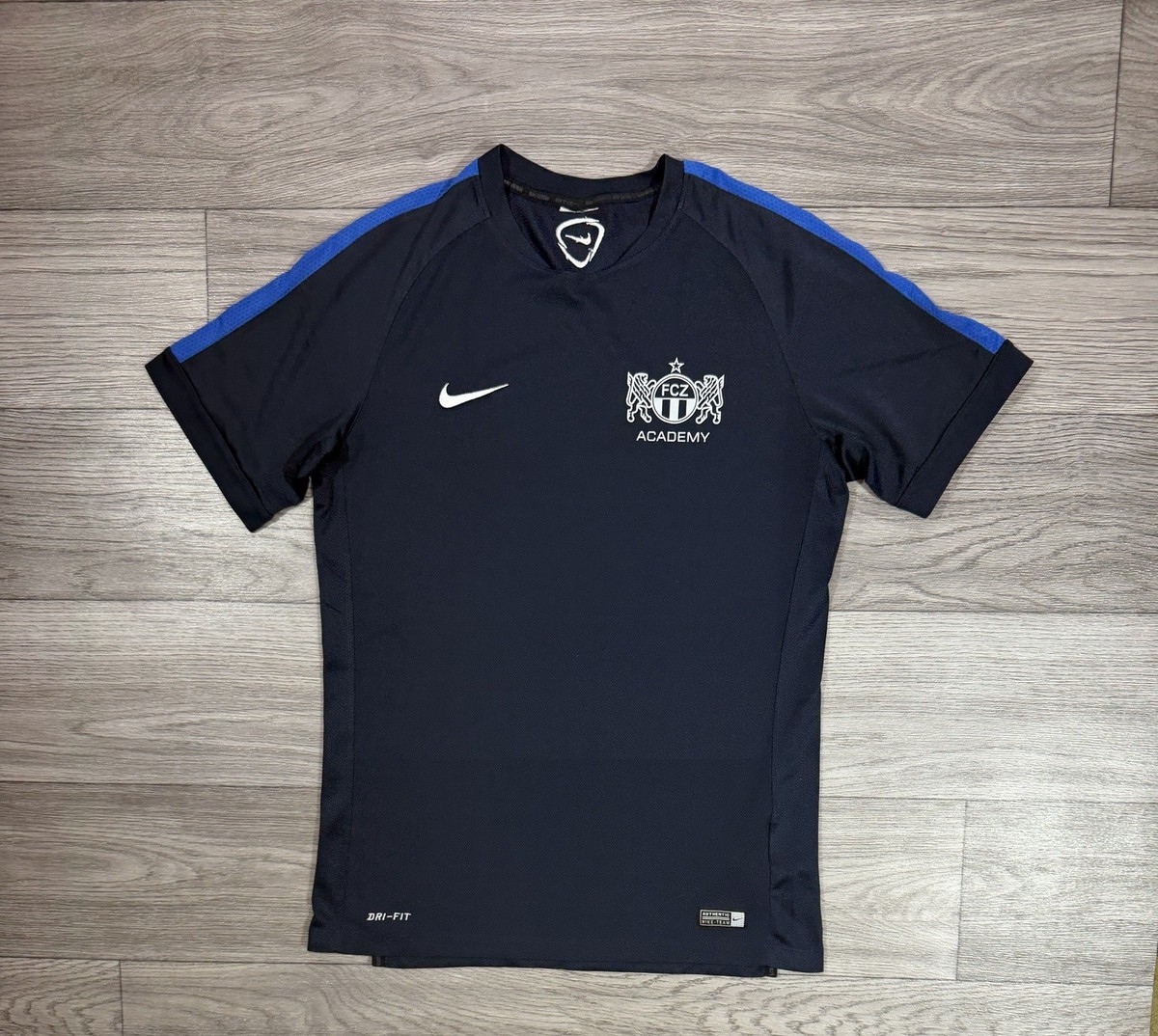  training jersey men's Mサイズ NAVY FC Zurich FCZ 2015 2016 Training FootbalІ Shirt Soccer Jersey Nike