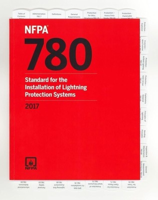 Highlighted and Tabbed NFPA 780 Standard for the Installation of Lightning 2017
