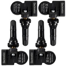 4x Tire Pressure Sensors TPMS Sensors Rubber Valve for Chevrolet Blazer 2024-202
