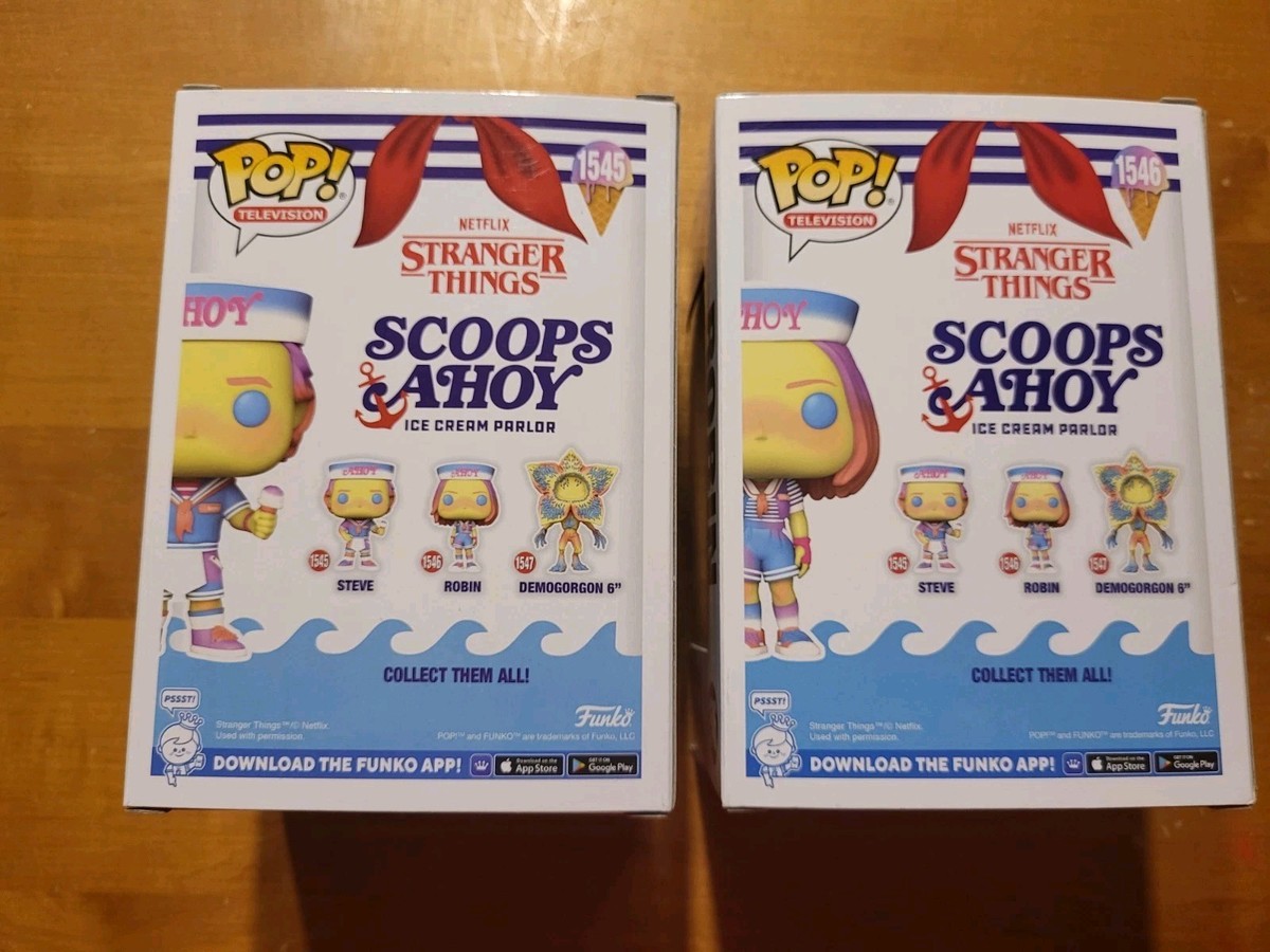 Funko Pop Stranger Things Scoops Ahoy Sherbert Surprise STEVE 1545