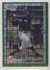 2010 Bowman Chrome Prospects Retail Green X-Fractor Zoilo Almonte #BCP148 hg6