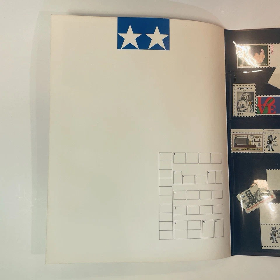 1973 USPS Souvenir Set with 33 Cent Stamps Hinged In Commemorative Folder - Image 4 of 4