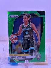 2024 Panini Prizm WNBA Green Refractor #131 Moriah Jefferson Sky
