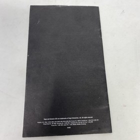 Star Wars Arcade 32X Sega Genesis 1994 Game Cartridge - Instruction Manual