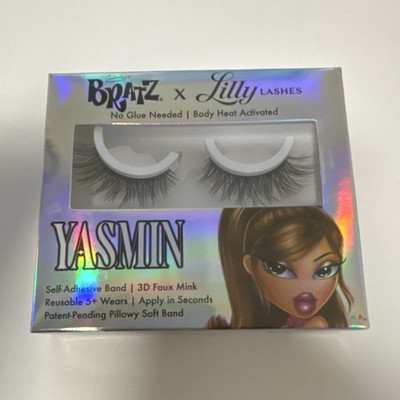 Lilly Lashes x Bratz Yasmin Self-Adhesive Lashes 3D Reusable No Glue Black