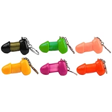 1Pc Creative Keychains Pendants Alternative Fun Toys Gift Adults Prank Toy