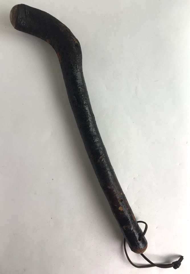Garrote Shillelagh irlandés Blackthorn de colección 20,5” 546 g marcado “Hecho en Inglaterra” Foto 3 de 4